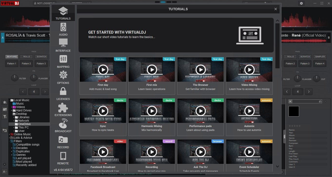 Virtual DJ 2025 Pro Infinity v8.5 Lifetime License Instant Download