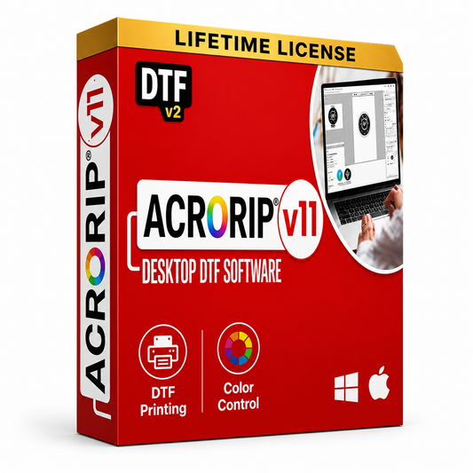 Acrorip v11.2 DTF DTG UV RIP Software | Lifetime Access - Instant Download
