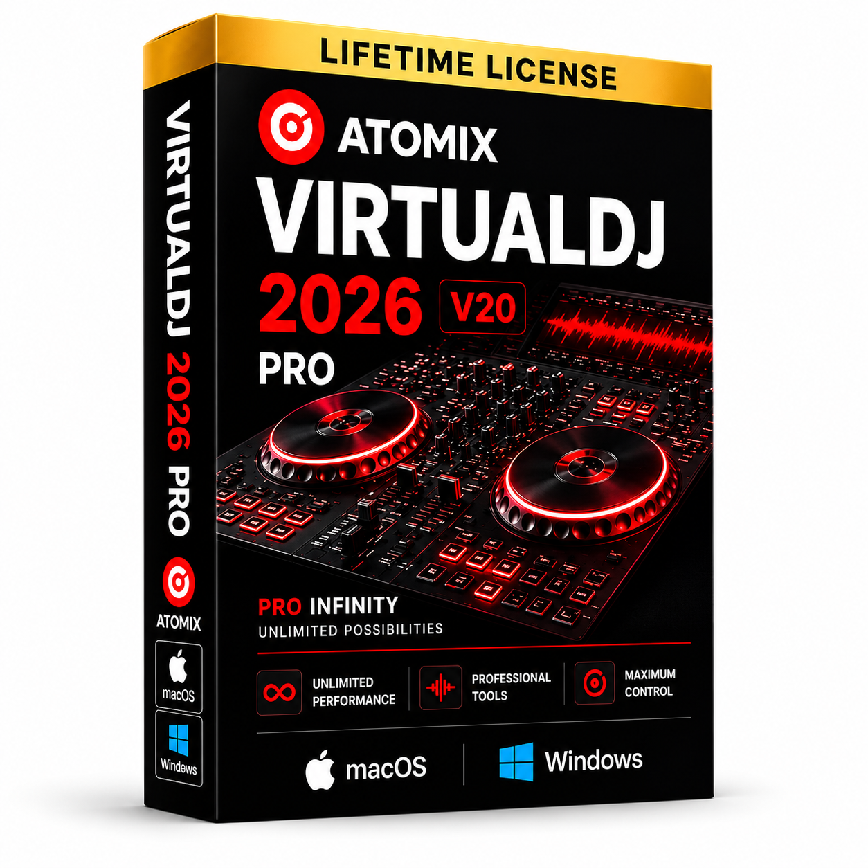 Virtual DJ 2025 Pro Infinity v8.5 Lifetime License Instant Download