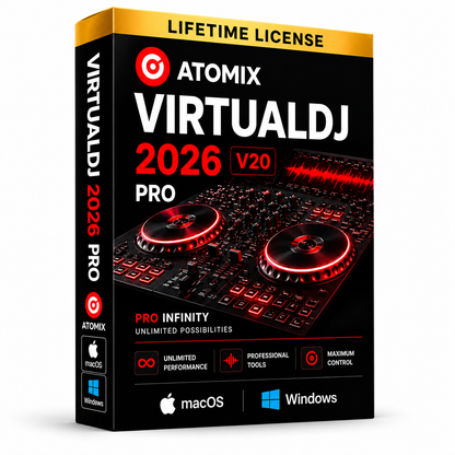 Virtual DJ 2025 Pro Infinity v8.5 Lifetime License Instant Download