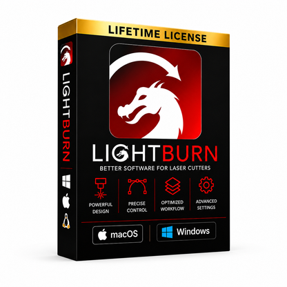LightBurn Software 2025 Full Version (Instant Download)
