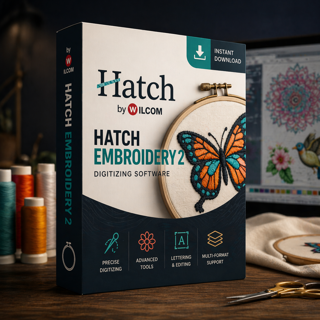 Embroidery Pack Hatch 2 - Wilcom e4.2 - PE design 11