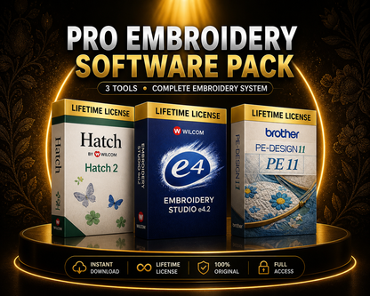 Embroidery Pack Hatch 2 - Wilcom e4.2 - PE design 11